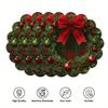 38cm Christmas Circular Waves Placemats Non Slip Heat Resistant Table Mats Christmas Decor Tablecloth