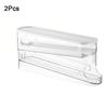 2Pcs Stackable Auto Rolling Egg Organizer Anti-fall Slide Style Egg Storage Box  Refrigerator