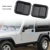 Door Handle Set For 91-96 Jeep Wrangler YJ 97-06 TJ Exterior Interior Left Driver & Right Passenger Side 79540 79541 55176383AE