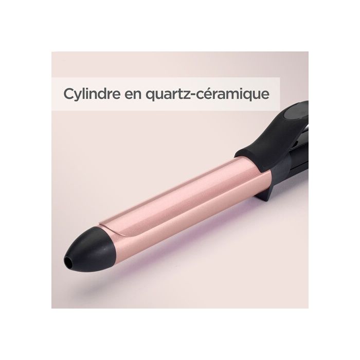 Плойка BaByliss C451E - 25 мм, 6 температур до 210°C, кварцево-керамическое покрытие, автоотключение