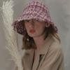 Poesiedame Tweed Bucket Hat_red