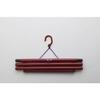 Shinko Hanger Kimono Hanger, S&F Miyabi No Mai (Miyabi Mai) Vermilion, Made In Japan, Long Folding Kimono Hanger with Obi Hanger, Fits Kimono Accessor