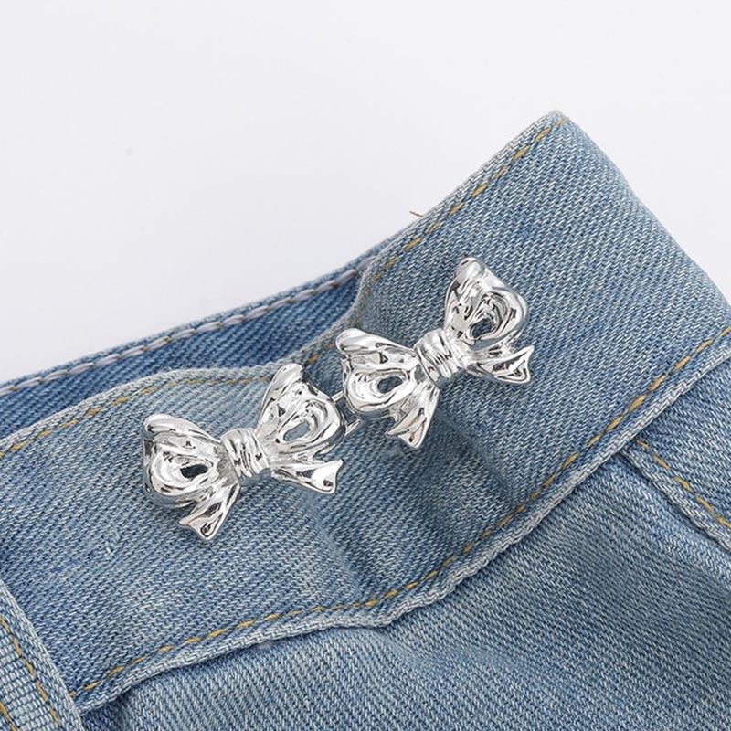 Затягивающий талию зажим для брюк, зажим для регулировки талии, застежка для уменьшения талии, пуговицы-броши для украшения одежды NK001