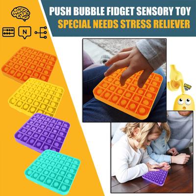 Сенсорная игрушка-пузырь для особых потребностей, средство для снятия стресса