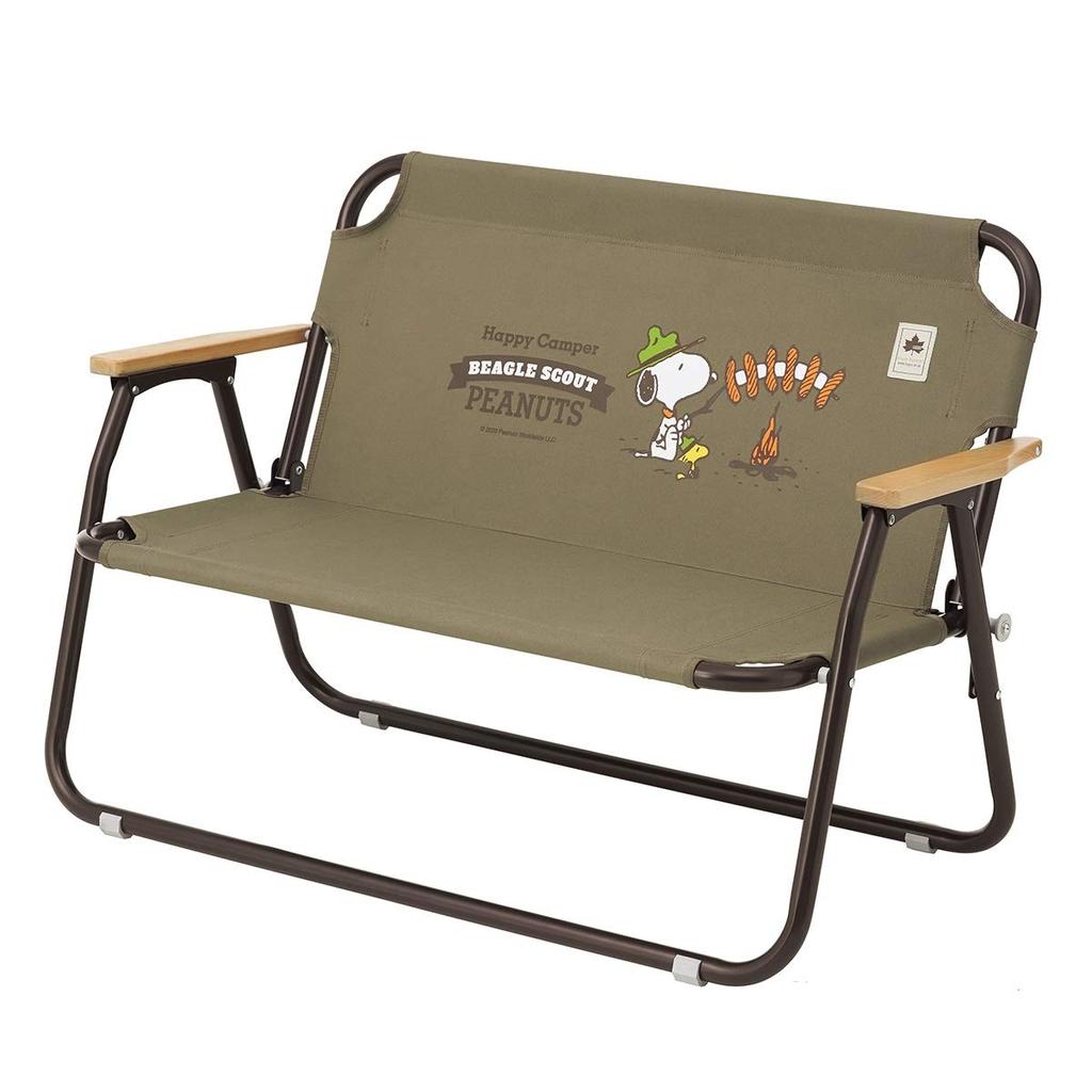 LOGOS SNOOPY Chair For2 86001085 Peanut Outdoor Folding Camping Chair Two-Person
