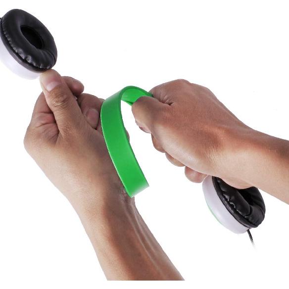 Bulk Classroom Headphones 10 Pack KW-N10G Wired Wholesale Student Computer Headphones for Kids in Classrooms Schools Libraries Class Set