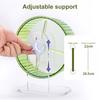 Hamster Wheel Easy To Install Pet Running Wheel Transparent Hamster Exercise Toy Small Pets Supplies