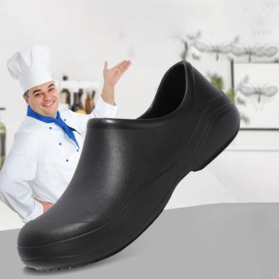 Мужская кухонная обувь, уличные повседневные кроссовки, водонепроницаемая, маслостойкая обувь для повара, мужские садовые сабо, нескользящая рабочая обувь, сандалии для рыбалки