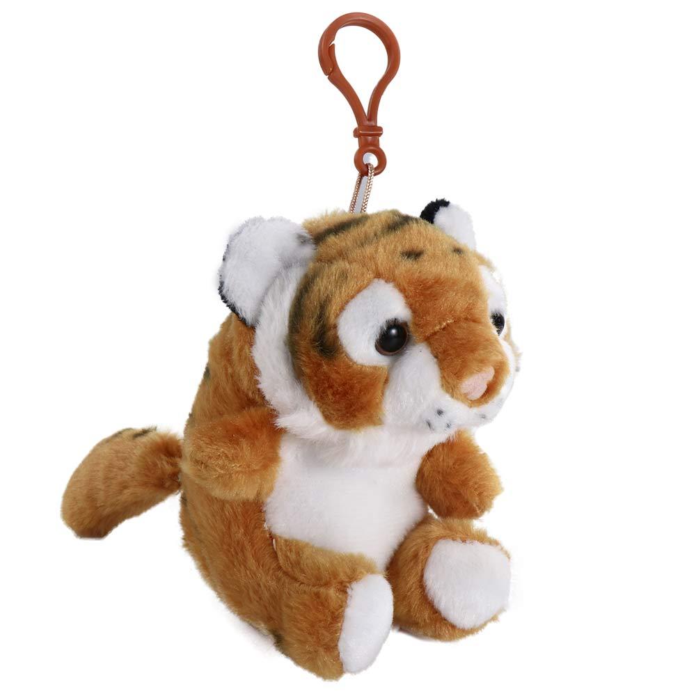 Little Tiger Cute Animal Coin Purse Car Key Ring Ornaments Women Key Chain Chinese Style Pendant