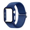 Стеклянный корпус плетеный ремешок Solo Loop для Apple Watch 45/44 41 40 мм 42 мм 38 мм эластичный браслет для Iwatch Series 8 Se 7 6 5 4 3