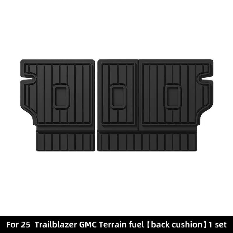 For Chevrolet Trailblazer GMC Terrain 2025 Car Trunk Mat TPE All Weather Rear Seat Backrest Mat Rear Trunk Cargo Liner Floor Mat
