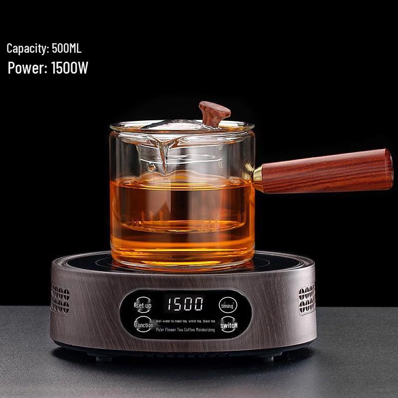 Mi Керамический 1500 Вт Мини Чайник и Индукционная Плита - Автоматический Подогрев, Компактный Дизайн для Дома