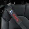 BBIQ7 Car Sticker 2pcs Car-styling Carbon fiber Car Seat belt Cover Protective Pad for BMW M power X1 X3 X5 X6 Performance M3 M5  E90