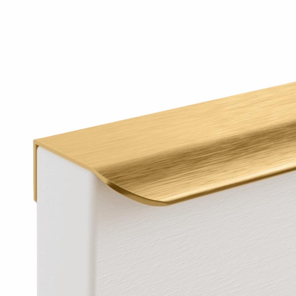 Aluminum Zinc Zinc Alloy nvisible Cabinet Handles Arc Design Cabinet Arc Design  Kitchen Cabinet