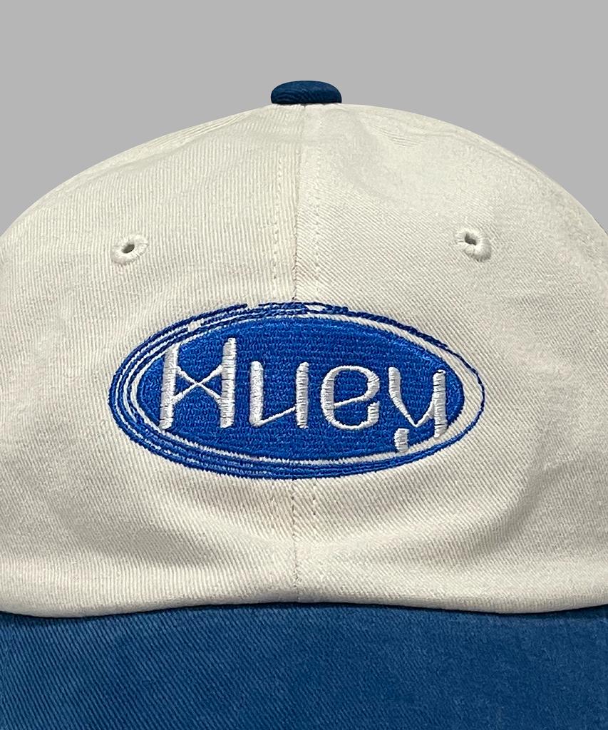 Двухцветная бейсболка Hyui Heritage Logo [Синяя]
