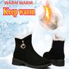 Boots Women Thick Bottom Shoes Women Winter Padded Frosted Short Boots Women Flat Slope Heel Soft Bottom Women's Boots