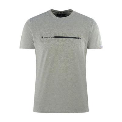 Мужская футболка Aquascutum London 1851 с разделенным логотипом