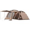 LOGOS Палатка Tradcanvas PANEL Double XL 71208003 5-местная семейная брезентовая палатка Set-BB