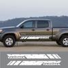 Дверь автомобиля, боковая юбка, полосатые наклейки для Toyota Tacoma Pickup, графический виниловый декор, наклейки на заказ, автомобильный экстерьер