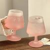 1 шт. матовый материал девичий сердечный бокал для мороженого Ins бокал для вина атмосфера высокая чашка дорогие аксессуары