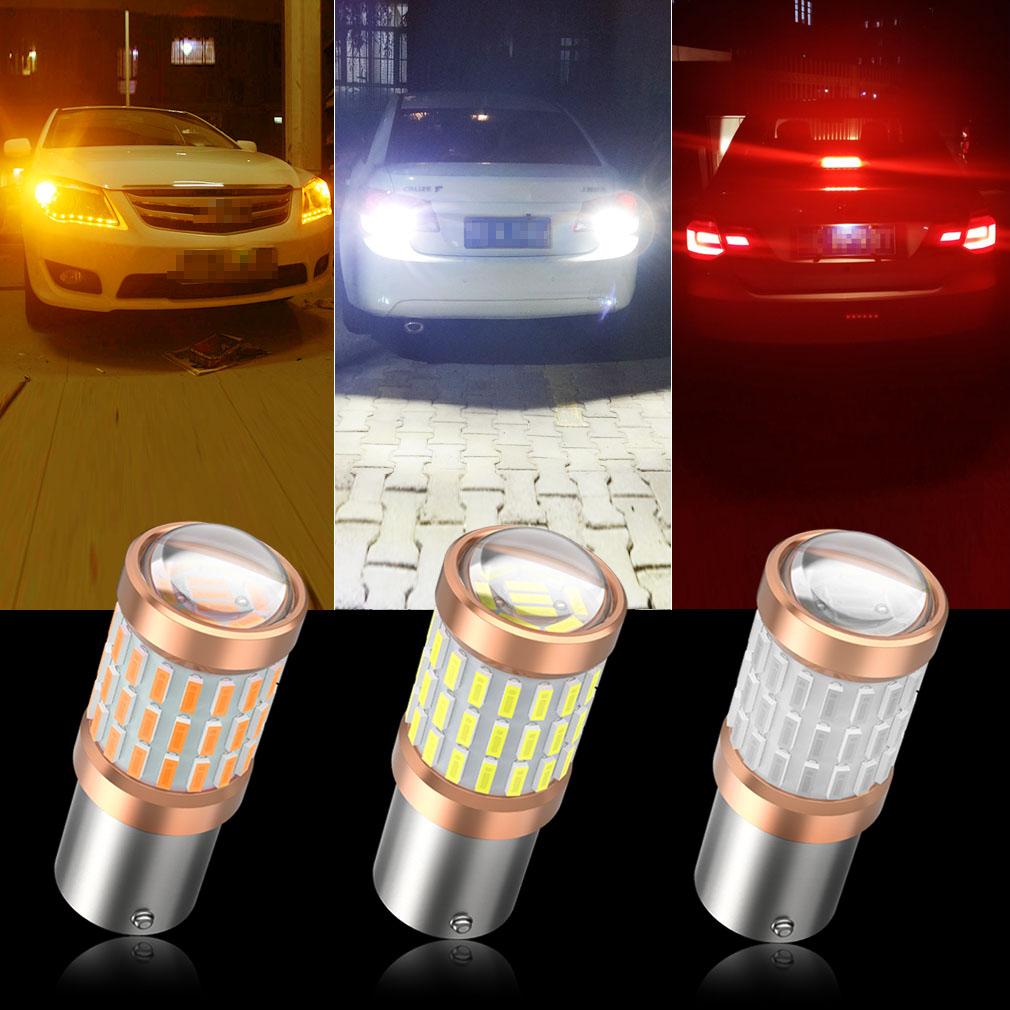 2X P21W Led 1156 BA15S BAU15S PY21W 1157 BAY15D P21 5W Led T25 3156 P27W 3157 P27/7W Лампы T20 7440 W21W WY21W 7443 W21/5W Автомобильные сигнальные огни Авто Лампа