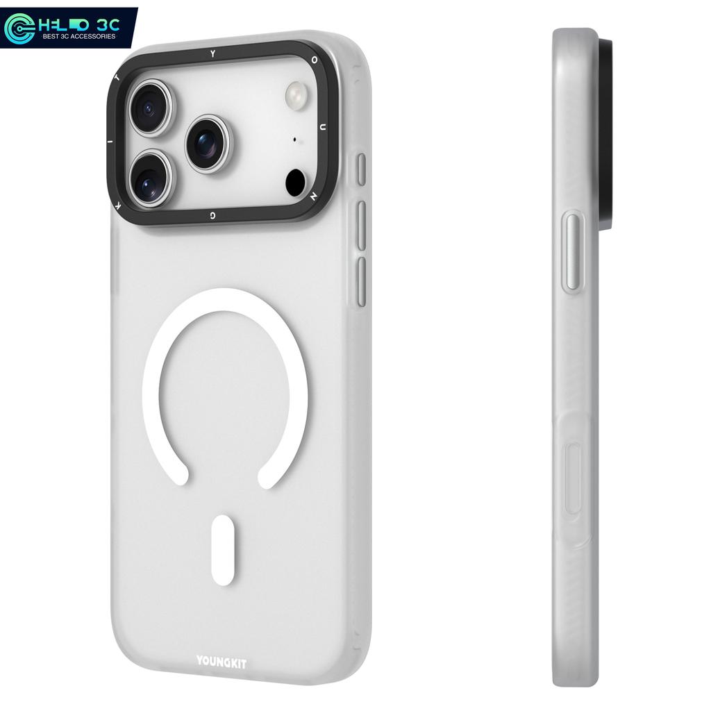 Youngkit Ultra Thin Magnetic Case Compatible with Iphone 17 Pro Max Case Shockproof Iphone 17 Pro Case Shockproof