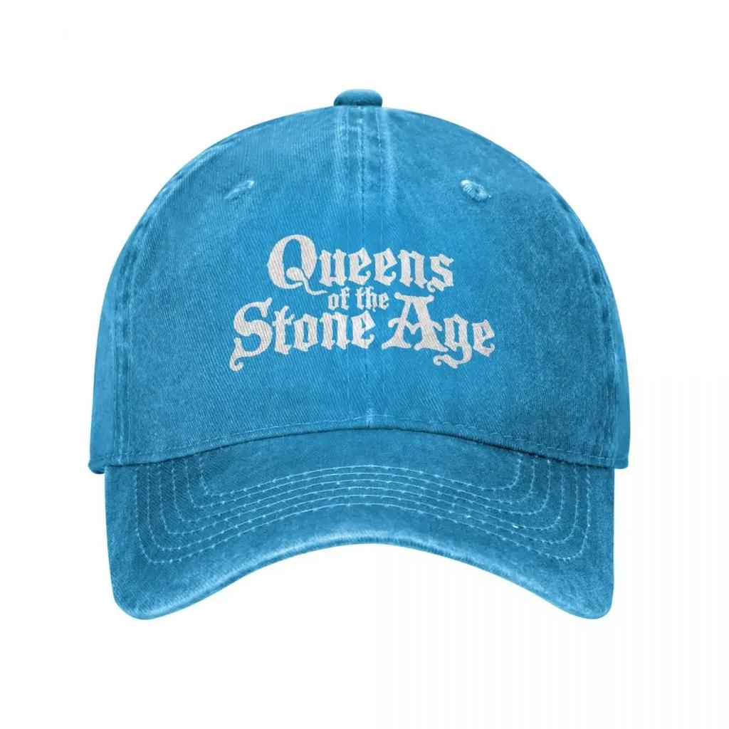 Queens Of Stone Age Baseball Cap American Unisex Men Sun-Proof Trucker Hat Spring Vintage Running Hippie Baseball Caps