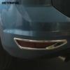 For Volkswagen VW Touran 2016- 2024 Chrome Fog Rear Light Lamp Cover Trim Foglight Foglamp Protector Accessories Car Styling