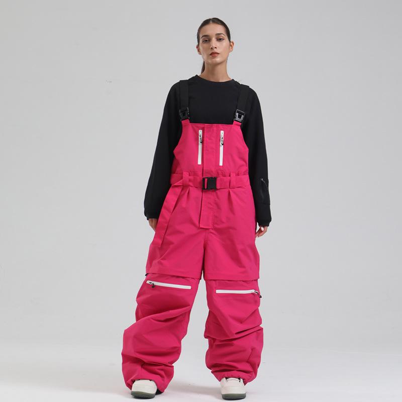 Унисекс профессиональные свободные лыжные брюки: Ветрозащитный и теплый для занятий спортом на открытом воздухе.