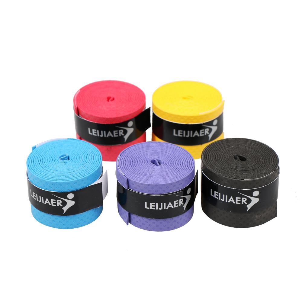 Pack of 15pcs Tennis Racket Overgrips Anti-skid Sweat Tape Wraps Badminton Racquet Over Grip Fishing Rod Sweat Band Grip