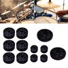 12 Pieces Cymbal Felt Washer Felts Pads Sturdy Non Slip Hardware Replacement Sleeves