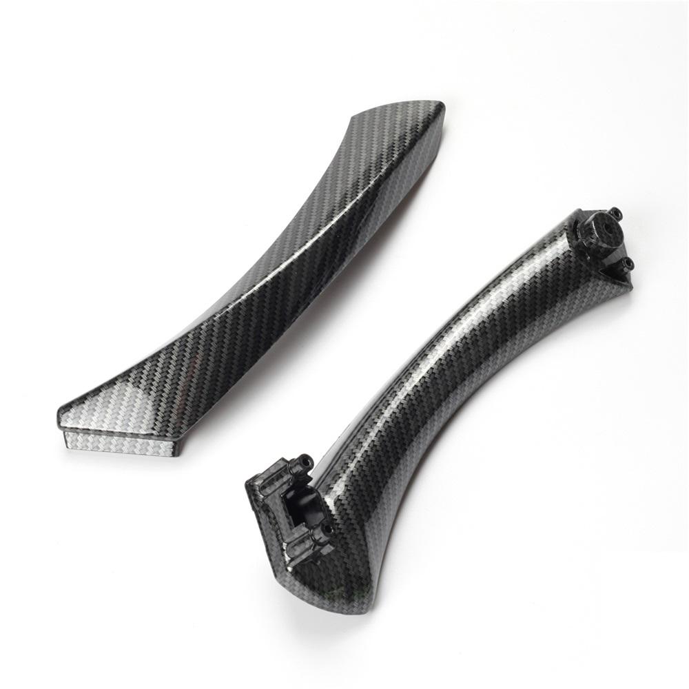 Для BMW 3 серии E90 E91 E92 оригинальная внутренняя ручка двери, накладка на панель, черный, бежевый, серый, правая и левая крышка 2004-2012