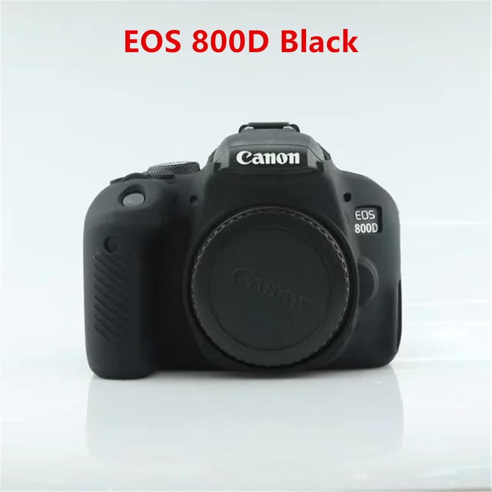 Мягкий силиконовый защитный чехол для корпуса камеры для Canon EOS 600D 650D 700D R10 R7 RP R6 R 7D 77D 5D3 5D4 6D 80D 70D 6DII 1500D 1300D 200D