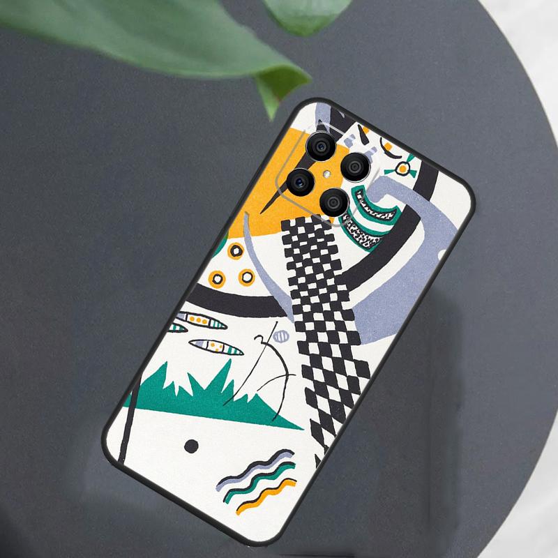 Wassily Kandinsky Abstract Artistic For Honor Magic 8 7 5 6 Pro Case For Honor 200 400 Lite 50 70 90 X8c X8b X9a X9b X9c X9d Win