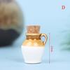 1:12 Dollhouse Miniature Ceramics Jar Seasoning Jar Kitchen Toy Home Decor
