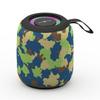 Enceinte Bluetooth Portable - Gembird Camo - Effets Lumineux RGB - Son Stéréo TWS - Autonomie 10h