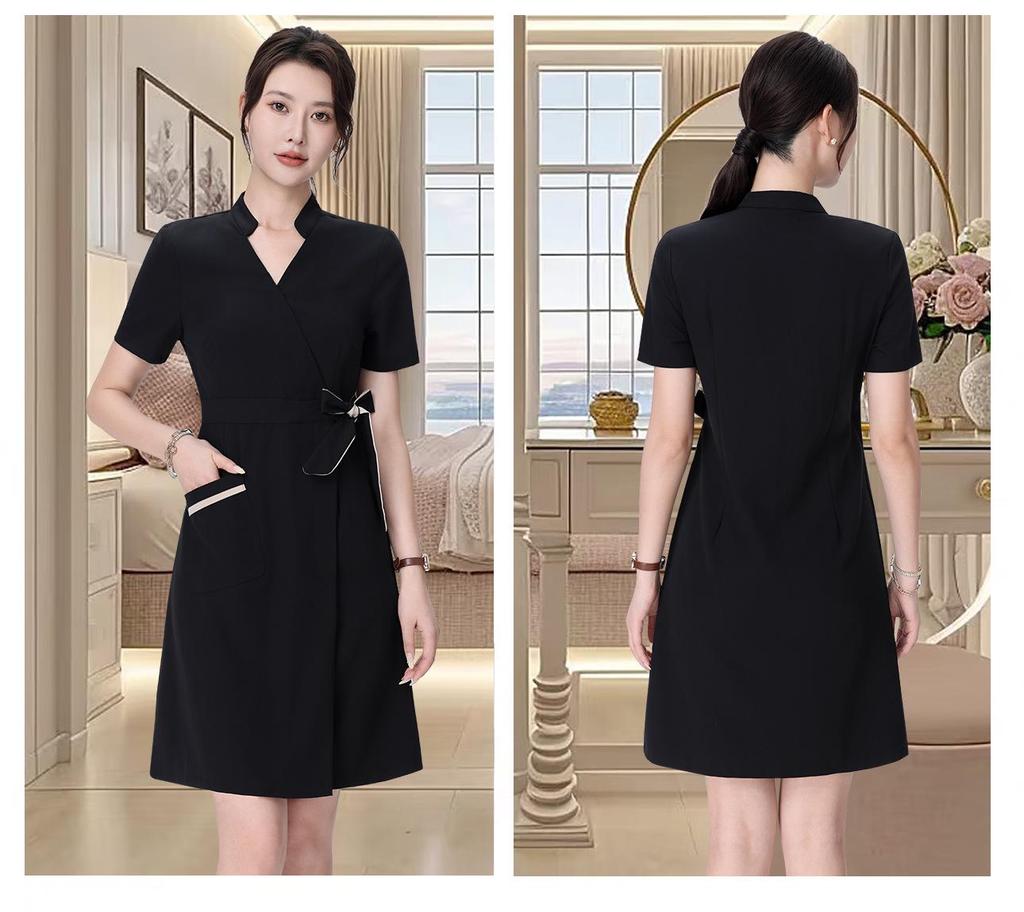 Платье с рукавом до локтя для косметологов, терапевтов салонов красоты и спа