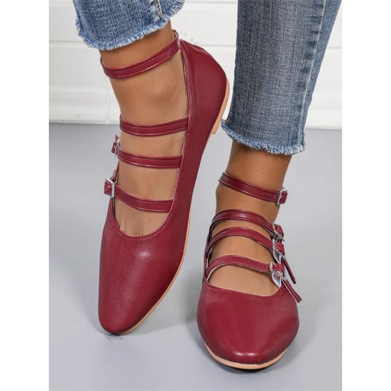 Туфли Мэри Джейн на квадратном каблуке с квадратным носком, на среднем каблуке, балетки, весна-осень, однотонные, женская обувь, ремешок с пряжкой, модная женская обувь, новые