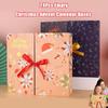 24 шт. пустые подарочные коробки с обратным отсчетом на 24 дня Адвента, самозаполняемые коробки с цифрами