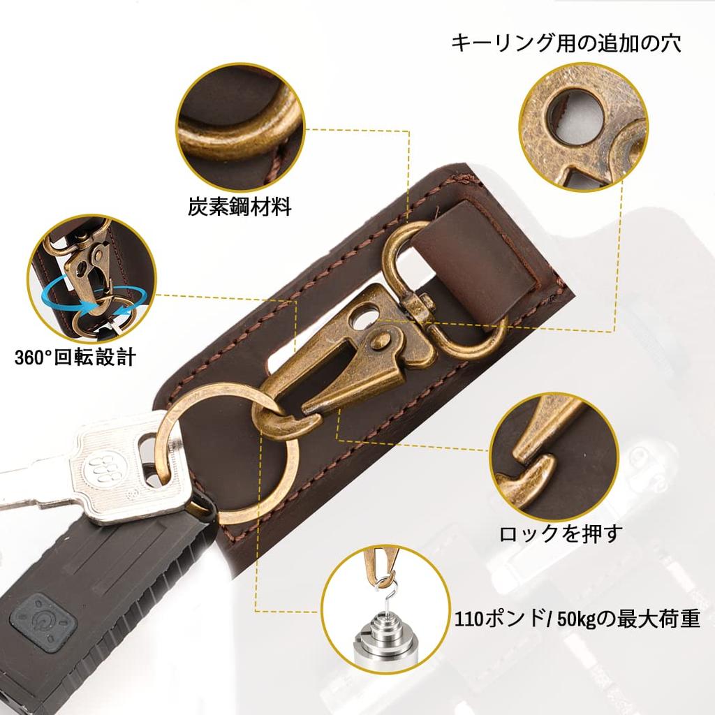 VIPERADE PJ16 Leather Belt Knife Tool Leather Knife Leather Leatherman Flashlight Holster with EDC Pocket Organizer Sheath, Sheath, Men's Sheath,