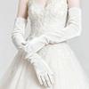 Элегантные длинные бархатные перчатки однотонные длинные варежки невесты свадебные аксессуары