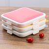 Portable Sandwich Toast Bento Box Reusable Silicone Sandwich Box Eco-Friendly Lunch Food Container Dinnerware Lunch Box