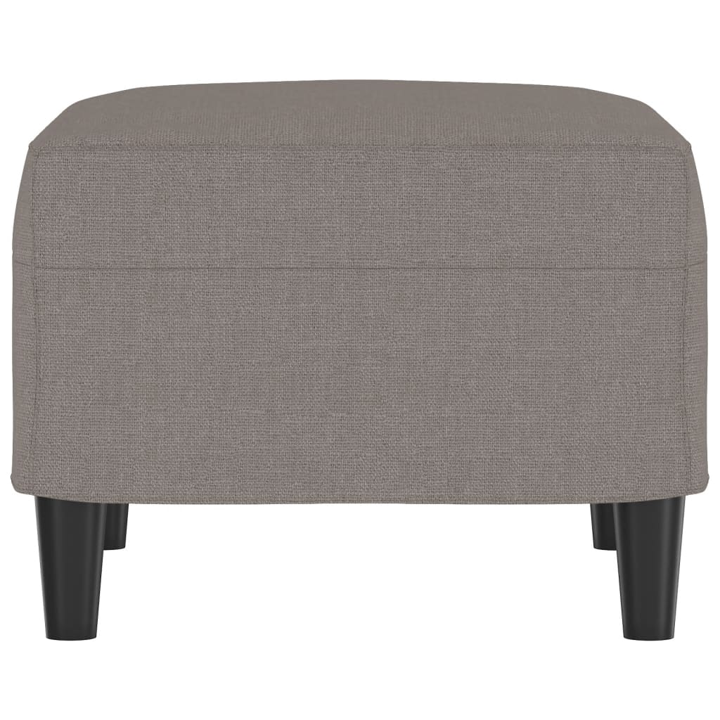 Footstool Taupe 60x50x41 cm Fabric
