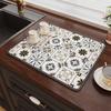 Kitchen Countertop Drain Mat Diatomaceous Mud Absorbent Mat Bowl Plate Drying Coaster Wash Free Table Decoration Accessories Mat