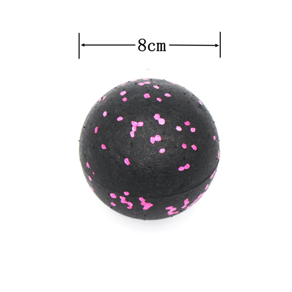 Набор массажных мячей из EPP, мяч для лакросса, легкий легкий мяч для спины, шеи, ног, глубокая ткань, миофасциальный релиз