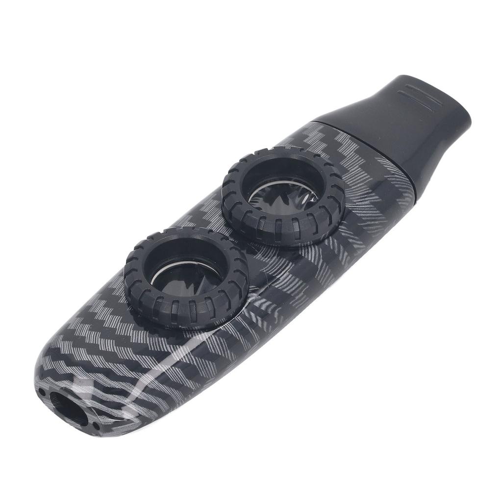 Флейта Kazoo с двумя отверстиями, регулируемый музыкальный духовой инструмент с диафрагмой для игры