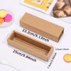WTEMPO 10PCS Retro Kraft Paper Drawer Style Baking Cookie Boxes Macaron Candy Chocolate Pastry Packaging Gift Boxes