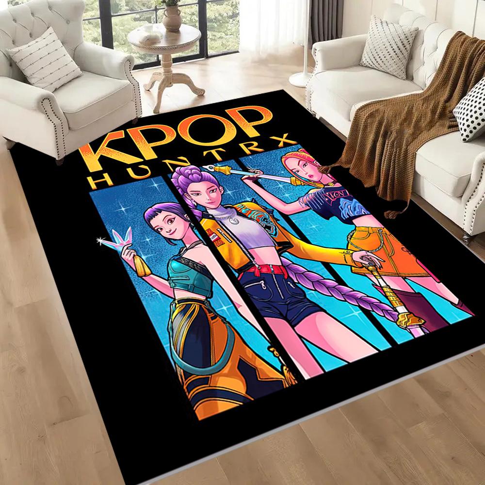 Galactic Huntress Trio Square rugs are a great choice for living rooms, bedrooms, home décor, and as gifts.