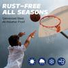 Chain Basketball Net Replacement, 21" Heavy Duty Rust Proof Galvanized Steel with 12 Locking Hooks,Fits All Standard Indoor/Outdoor Hoops