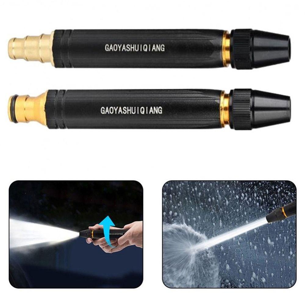1Pcs Manual Hose Water Spray Sprinkler Garden Car Gardening Wash Tool Torch Nozzle  For Flower Grass